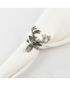 Saro Lifestyle Reindeer Design Napkin Ring, Set Of 4 9 Saro Lifestyle Reindeer Design Napkin Ring, Set Of 4 -VilleroyBoch shop 14728846 fpx
