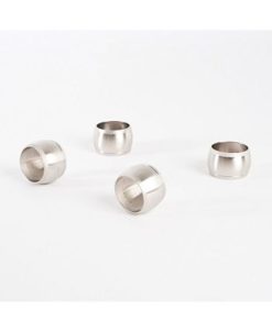 Saro Lifestyle Rounded Napkin Ring, Set Of 4 4 Saro Lifestyle Rounded Napkin Ring, Set Of 4 -VilleroyBoch shop 14729059 fpx