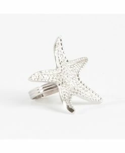 Saro Lifestyle Fish Design Napkin Ring, Set Of 4