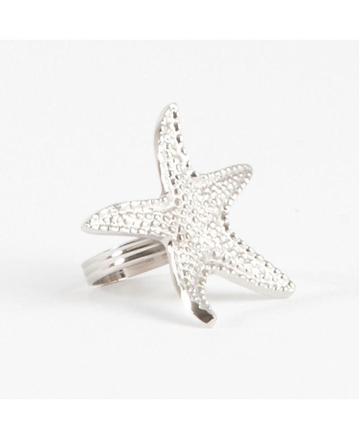 Fish Design Napkin Ring, Set Of 4 Saro Lifestyle Fish Design Napkin Ring, Set Of 4 -VilleroyBoch shop