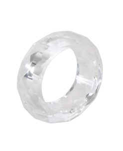 Saro Lifestyle Crystal Napkin Ring, Set Of 4