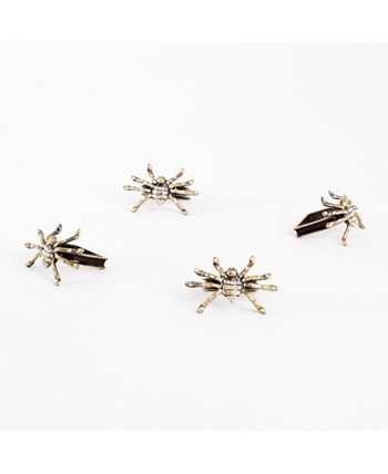 pider Napkin Ring, Set Of 4 Saro Lifestyle Pider Napkin Ring, Set Of 4 -VilleroyBoch shop