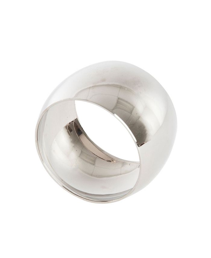 Round Shape Napkin Ring, Set Of 4 Saro Lifestyle Round Shape Napkin Ring, Set Of 4 -VilleroyBoch shop