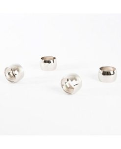 Saro Lifestyle Round Shape Napkin Ring, Set Of 4 4 Saro Lifestyle Round Shape Napkin Ring, Set Of 4 -VilleroyBoch shop 14729175 fpx