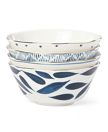 Blue Bay Set/4 Assorted All Purpose Bowls Lenox Blue Bay Set/4 Assorted All Purpose Bowls -VilleroyBoch shop