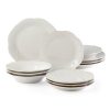 Lenox French Perle White 12-PC Dinnerware Set, Service For 4, Created For Macy's -VilleroyBoch shop 15294819 fpx