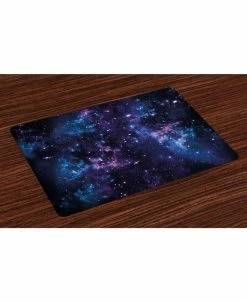 Ambesonne Space Place Mats, Set Of 4