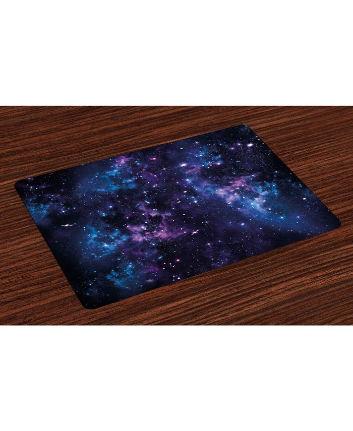 Space Place Mats, Set Of 4 Ambesonne Space Place Mats, Set Of 4 -VilleroyBoch shop