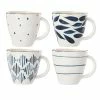 Lenox Blue Bay Set/4 Assorted Dessert Mugs