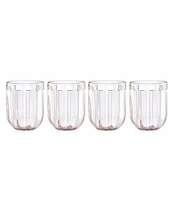 Kate Spade New York Park Circle Clear Glass, Set Of 4