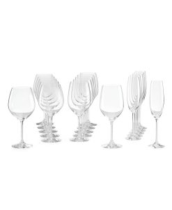 Lenox Tuscany Classics Assorted Stemmed Glasses, Set Of 18