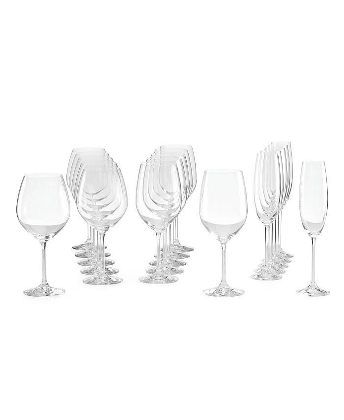 Tuscany Classics Assorted Stemmed Glasses, Set Of 18 Lenox Tuscany Classics Assorted Stemmed Glasses, Set Of 18 -VilleroyBoch shop