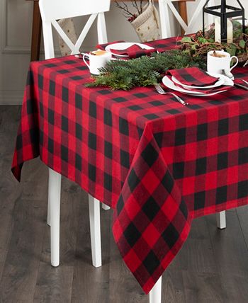 Farmhouse Living Buffalo Check Tablecloth - 60x 102 Elrene Farmhouse Living Buffalo Check Tablecloth - 60x 102 -VilleroyBoch shop
