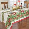 Elrene Holly Traditions Holiday Tablecloth - 60 X 120 1 Elrene Holly Traditions Holiday Tablecloth - 60 X 120 -VilleroyBoch shop 15609745 fpx