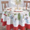 Elrene Santa's Snowy Sleighride Tablecloth - 70 -VilleroyBoch shop 15609884 fpx