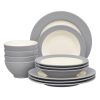 Noritake Colorwave Rim 12-Piece Dinnerware Set, Service For 4, Created For Macy's -VilleroyBoch shop 15735852 fpx
