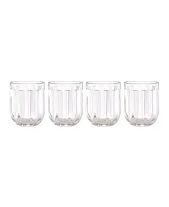 Kate Spade New York Park Circle Clear Glasses, Set Of 4