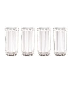 Kate Spade New York Park Circle Clear Glass, Set Of 4