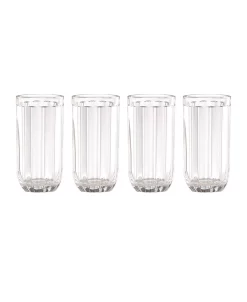 Kate Spade New York Park Circle Clear Glass, Set Of 4