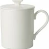 Villeroy & Boch Metro Chic Blanc Mug With Lid