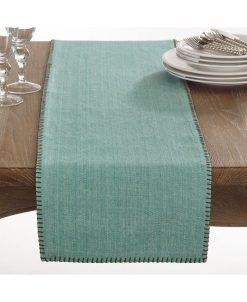 Saro Lifestyle Celena Collection Whip Stitched Design Cotton Table Runner 15 Saro Lifestyle Celena Collection Whip Stitched Design Cotton Table Runner -VilleroyBoch shop 16073108 fpx