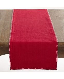 Saro Lifestyle Celena Collection Whip Stitched Design Cotton Table Runner 18 Saro Lifestyle Celena Collection Whip Stitched Design Cotton Table Runner -VilleroyBoch shop 16073114 fpx