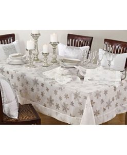 Saro Lifestyle Table Runner With Burnout Snowflake Design 8 Saro Lifestyle Table Runner With Burnout Snowflake Design -VilleroyBoch shop 16073118 fpx