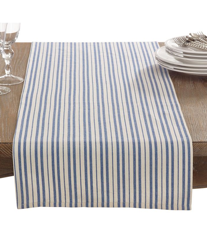Dauphine Collection Striped Design Table Runner Saro Lifestyle Dauphine Collection Striped Design Table Runner -VilleroyBoch shop