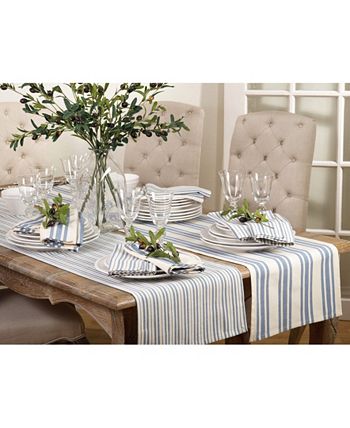 Dauphine Collection Striped Design Table Runner Saro Lifestyle Dauphine Collection Striped Design Table Runner -VilleroyBoch shop