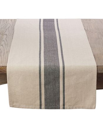 Banded Design Table Runner Saro Lifestyle Banded Design Table Runner -VilleroyBoch shop