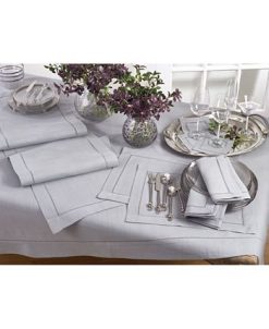 Saro Lifestyle Classic Hemstitch Border Table Runner -VilleroyBoch shop 16073245 fpx
