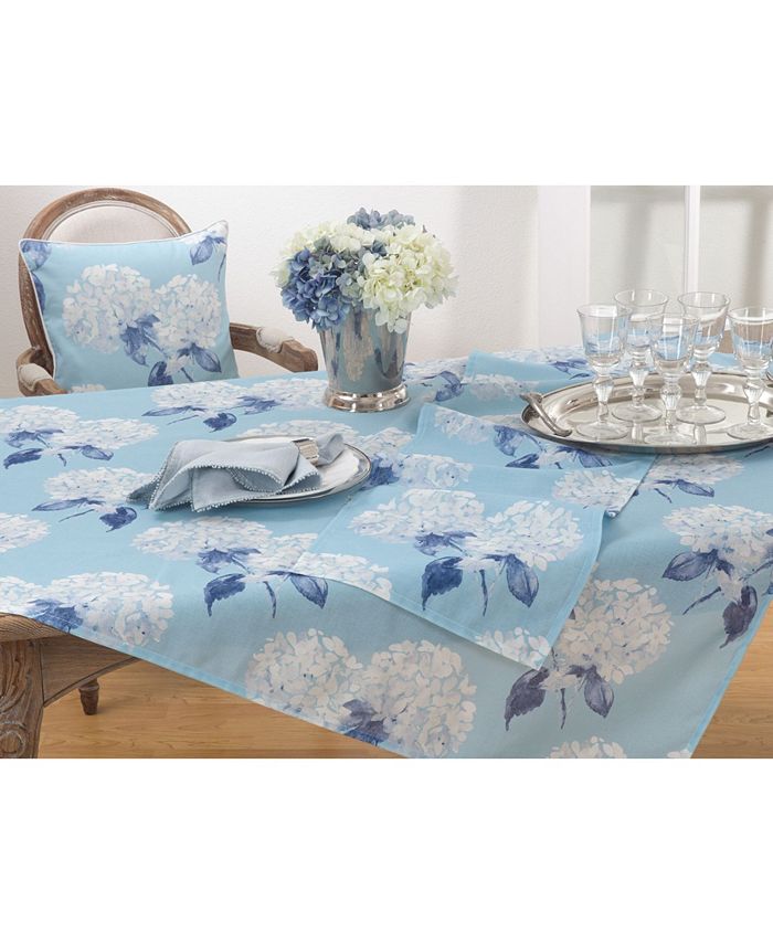 Hydrangea Garden Table Runner Saro Lifestyle Hydrangea Garden Table Runner -VilleroyBoch shop
