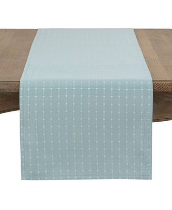 Saro Lifestyle Quare Stitched Tablecloth 4 Saro Lifestyle Quare Stitched Tablecloth - Image 2