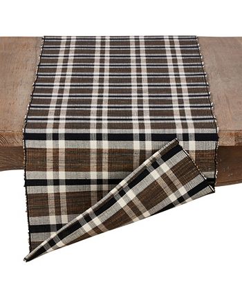 Saro Lifestyle Plaid Woven Water Hyacinth Placemat Set Of 4 4 Saro Lifestyle Plaid Woven Water Hyacinth Placemat Set Of 4 - Image 2