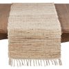 Saro Lifestyle 100% Jute Braided Table Runner -VilleroyBoch shop 16073940 fpx