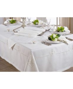 Saro Lifestyle Embroidered Runner With Fleur-De-Lis Design 15 Saro Lifestyle Embroidered Runner With Fleur-De-Lis Design -VilleroyBoch shop 16074040 fpx