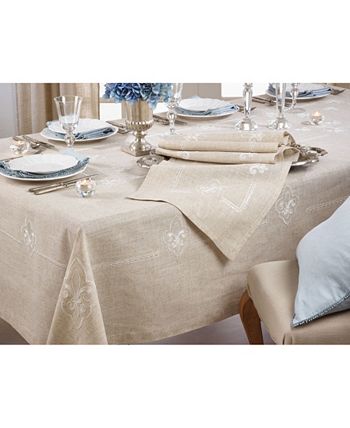 Saro Lifestyle Embroidered Runner With Fleur-De-Lis Design 10 Saro Lifestyle Embroidered Runner With Fleur-De-Lis Design - Image 8