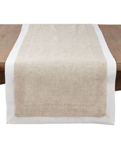 Saro Lifestyle Double Layer Table Runner With Thick Border Design 6 Saro Lifestyle Double Layer Table Runner With Thick Border Design -VilleroyBoch shop 16074247 fpx