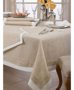 Saro Lifestyle Double Layer Table Runner With Thick Border Design 9 Saro Lifestyle Double Layer Table Runner With Thick Border Design -VilleroyBoch shop 16074254 fpx