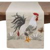 Saro Lifestyle Ng Table Runner With Embroidered Rooster Design -VilleroyBoch shop 16074412 fpx