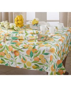 Saro Lifestyle Table Runner With Lemon Orange Print 10 Saro Lifestyle Table Runner With Lemon Orange Print -VilleroyBoch shop 16074483 fpx