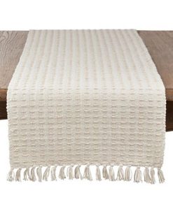 Saro Lifestyle Dashed Woven Long Table Runner -VilleroyBoch shop 16074566 fpx