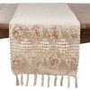 Saro Lifestyle Cotton Runner With Pom Pom Moroccan Design 2 Saro Lifestyle Cotton Runner With Pom Pom Moroccan Design -VilleroyBoch shop 16074602 fpx