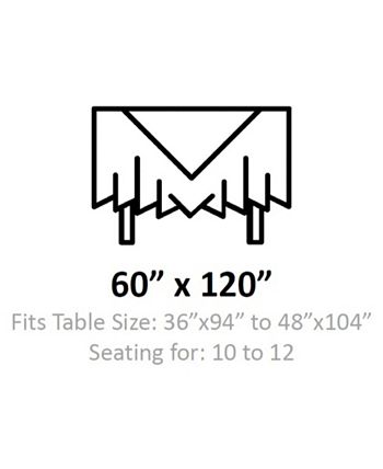 Chase Geometric Stain Resistant Indoor Outdoor 60X120 Tablecloth Elrene Chase Geometric Stain Resistant Indoor Outdoor 60X120 Tablecloth -VilleroyBoch shop 16080757 fpx 9