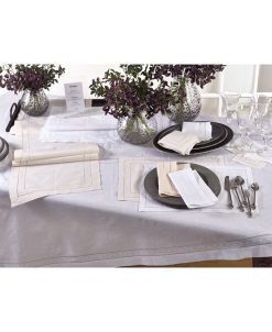 Saro Lifestyle Embroidered And Hemstitched Table Runner, 16 X 36 -VilleroyBoch shop 16216513 fpx