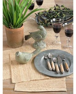 Saro Lifestyle Woven Nubby Natural Table Runner -VilleroyBoch shop 16216575 fpx