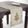 Saro Lifestyle Christmas Tree Design Embroidered Table Topper Or Table Runner 2 Saro Lifestyle Christmas Tree Design Embroidered Table Topper Or Table Runner -VilleroyBoch shop 16216584 fpx