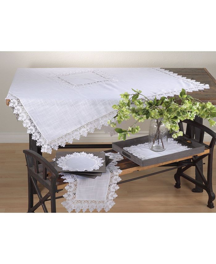 ce Trimmed Table Linens, 16 X 72 Saro Lifestyle Ce Trimmed Table Linens, 16 X 72 -VilleroyBoch shop