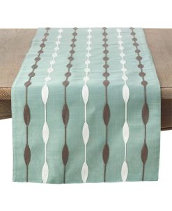Saro Lifestyle Modern Embroidered Design Table Runner -VilleroyBoch shop 16216809 fpx