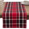 Saro Lifestyle Jarret Collection Classic Plaid Design Cotton Table Runner 1 Saro Lifestyle Jarret Collection Classic Plaid Design Cotton Table Runner -VilleroyBoch shop 16216881 fpx
